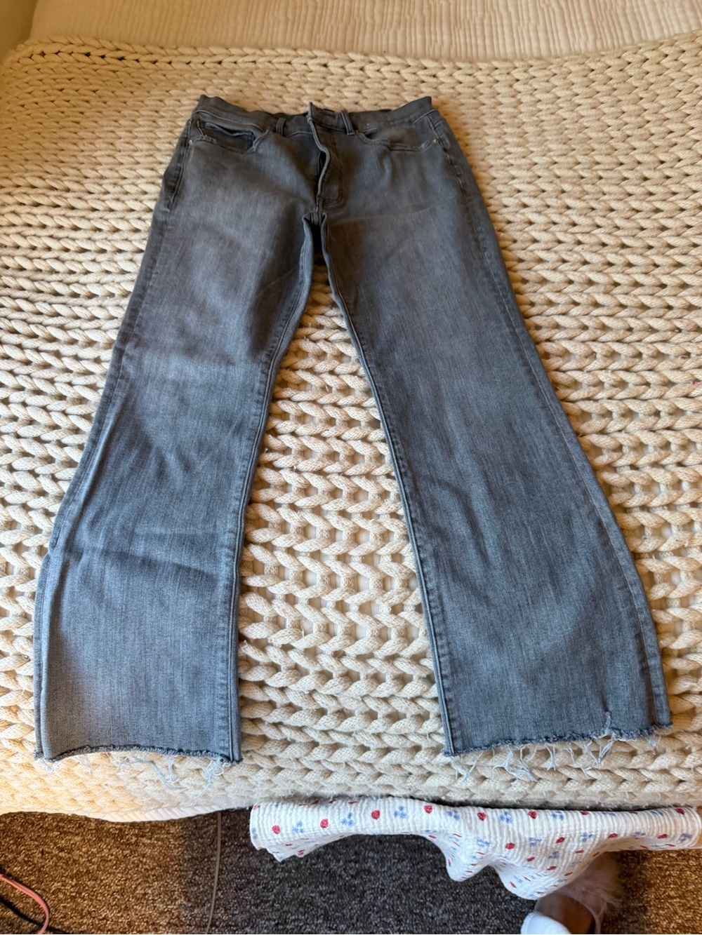 Express Women's Gray Jeans
